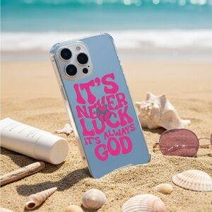 Blue and Pink Inspirational Phone Case